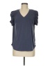 Green Envelope Gray Short Sleeve Top Size M - photo 1