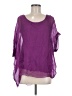 Assorted Brands Purple 3/4 Sleeve Blouse One size - photo 1