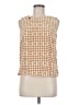 Halston 100% Silk Orange Blouse Size 6 - photo 1