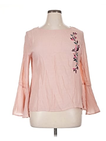 St. John's Bay Long Sleeve Blouse (view 1)