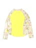 Volcom Yellow Rash Guard Size 10 - 12 - photo 2
