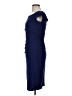 Xscape Solid Blue Cocktail Dress Size 10 - photo 5