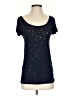 J.Crew 100% Cotton Stars Blue Short Sleeve Top Size S - photo 1