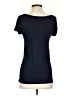 J.Crew 100% Cotton Stars Blue Short Sleeve Top Size S - photo 2