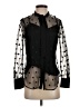 J.Crew Polka Dots Black Long Sleeve Blouse Size XS - photo 1