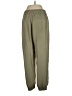 Zara 100% Polyester Solid Green Casual Pants Size S - photo 2