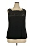 Cj Banks Black Sleeveless Blouse Size 2X - photo 1