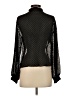 Zara 100% Polyester Black Long Sleeve Blouse Size XS - photo 2