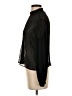 Zara 100% Polyester Black Long Sleeve Blouse Size XS - photo 5
