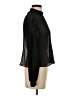 Zara 100% Polyester Black Long Sleeve Blouse Size XS - photo 4