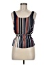 Express 100% Polyester Blue Sleeveless Blouse Size Med Petite - photo 1