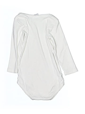Petit Bateau Long Sleeve Onesie (view 2)