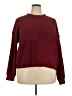Maurices 100% Polyester Solid Burgundy Pullover Sweater Size XXL - photo 1