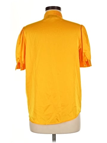 Karl Lagerfeld Paris Short Sleeve Blouse (view 2)