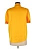 Karl Lagerfeld Paris 100% Polyester Yellow Short Sleeve Blouse Size M - photo 2