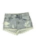 Carmar 100% Cotton Blue Denim Shorts Size 23 waist - photo 1
