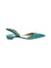 Paul Andrew Color Block Teal Heels Size EU 38 1/2 - photo 1