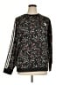 Adidas 100% Polyester Floral Black Sweatshirt Size XL - photo 1