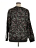 Adidas 100% Polyester Floral Black Sweatshirt Size XL - photo 2