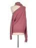 Paige Burgundy Wool Pullover Sweater Size S - photo 2