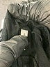 Sandro Black Casual Dress Size Lg (3) - photo 9