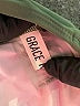 Grace Karin Solid Green One Piece Swimsuit Size 14 - photo 3