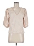 Express 100% Polyester Ivory 3/4 Sleeve Blouse Size M - photo 1