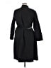 Eileen Fisher Black Gray Wool Coat Size XL - photo 2