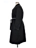 Eileen Fisher Black Gray Wool Coat Size XL - photo 5