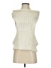 Assorted Brands Ivory Sleeveless Turtleneck Size S - photo 1