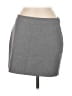 Babaton Solid Gray Formal Skirt Size 6 - photo 1