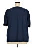 Shein Curve 100% Polyester Blue Short Sleeve Blouse Size 20 Plus (4) - photo 2
