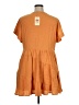 Entro 100% Polyester Orange Casual Dress Size XL - photo 2