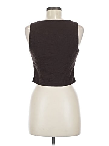 Banana Republic Factory Store Sleeveless Button-Down Shirt (view 2)