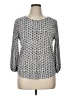 Adrianna Papell Gray 3/4 Sleeve Blouse Size XL (estimated) - photo 1