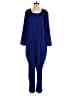 CeCe 100% Polyester Blue Jumpsuit Size XL - photo 1