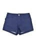 Assorted Brands Solid Blue Shorts Size S - photo 1