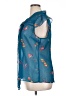 Attention 100% Polyester Blue Sleeveless Blouse Size XL - photo 5