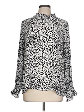 DKNY Long Sleeve Blouse (view 1)