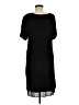 Theory 100% Polyester Solid Black Casual Dress Size M - photo 2