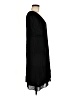 Theory 100% Polyester Solid Black Casual Dress Size M - photo 4