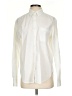 Unsubscribed 100% Cotton Solid Ivory Long Sleeve Button-Down Shirt Size XS - photo 1