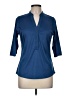 Ogio 100% Polyester Blue 3/4 Sleeve T-Shirt Size M - photo 1