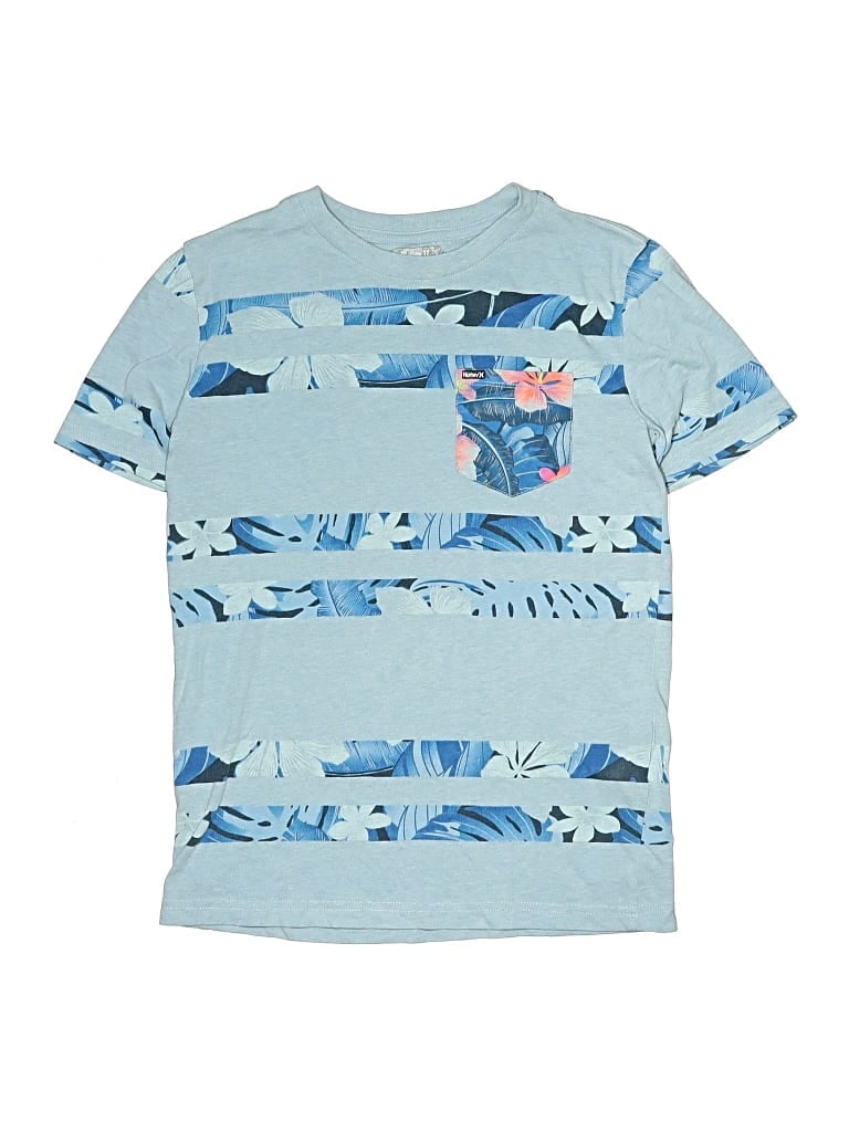 Pre-owned Hurley Kids' Short Sleeve T-shirt In Blue