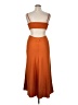 A.L.C. 100% Polyester Orange Cocktail Dress Size 14 - photo 2