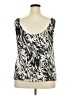 Alex Evenings 100% Polyester Ivory Tank Top Size 2X - photo 2