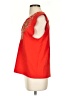 Akemi + Kin Red Short Sleeve Blouse Size S - photo 5