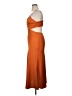 A.L.C. 100% Polyester Orange Cocktail Dress Size 14 - photo 5