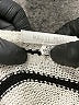 August Mist Stripes White Pullover Sweater Size XS - photo 4