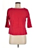 Westbound 100% Cotton Red 3/4 Sleeve Top Size M - photo 1